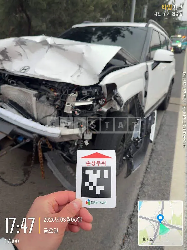 Photo 2 of 10: 2024 Hyundai Santa Fe Hybrid, VIN KMHP5811DRU046794 — Korean insurance auction