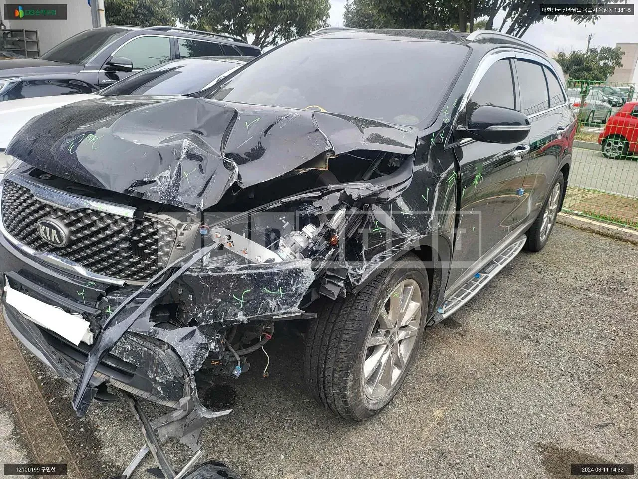 Photo 2 of 10: 2016 Kia Sorento /Sorrento, VIN KNAPH81ADGA223691 — Korean insurance auction