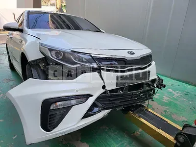 Photo 1 of 16: 2019 Kia K5 2.0 (Hybrid), VIN KNAGS41EBKA036666 — Korean insurance auction