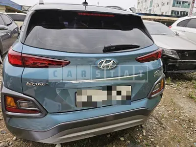 Photo 1 of 8: 2019 Hyundai Kona 1.6 Turbo (4WD), VIN KMHK7815HKU317666 — Korean insurance auction
