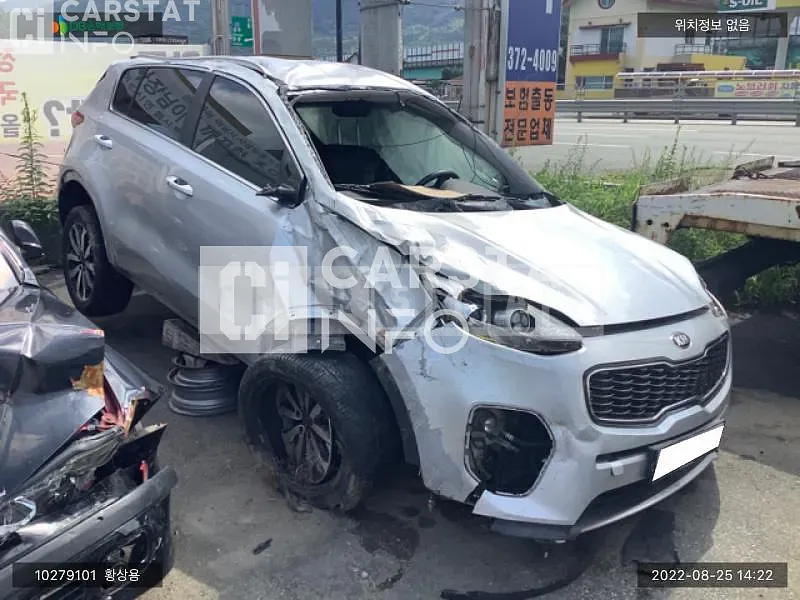 Photo 2 of 10: 2016 Kia Sportage, VIN KNAPN813BGK148629 — Korean insurance auction