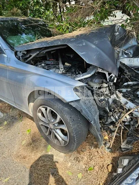Photo 2 of 2: 2015 Mercedes-Benz C220 BlueTec, VIN WDDWF0EB3FF206315 — Korean insurance auction