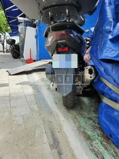 Photo 1 of 8: 2021 Honda (Two-Wheel) WW125A — Korean insurance auction