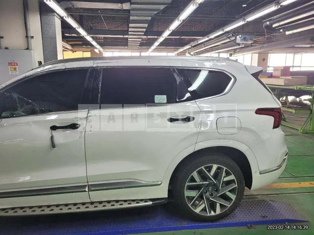 Photo 2 of 29: 2021 Hyundai Santa Fe 2.0 (Gasoline, 4WD), VIN KMHS581LHMU399471 — Korean insurance auction