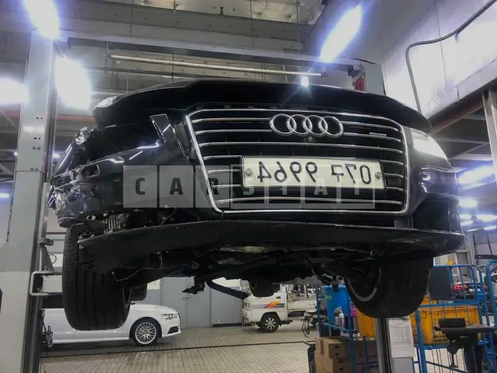 Photo 2 of 9: 2015 Audi A8 60 TDI quattro, VIN WAUZZZ4H5FN029746 — Korean insurance auction