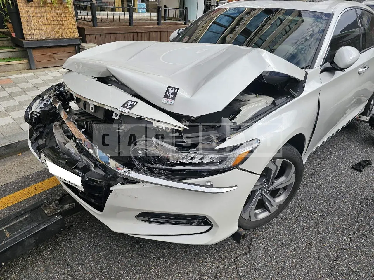 Photo 2 of 12: 2019 Honda Accord 1.5T, VIN 1HGCV1650KA511362 — Korean insurance auction