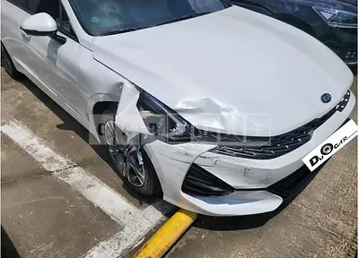 Photo 1 of 14: 2021 Kia K5, VIN KNAG641BBMA123867 — Korean insurance auction