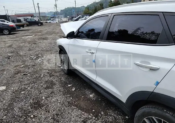 Photo 2 of 17: 2019 Hyundai Tucson, VIN KMHJ581ABKU833242 — Korean insurance auction