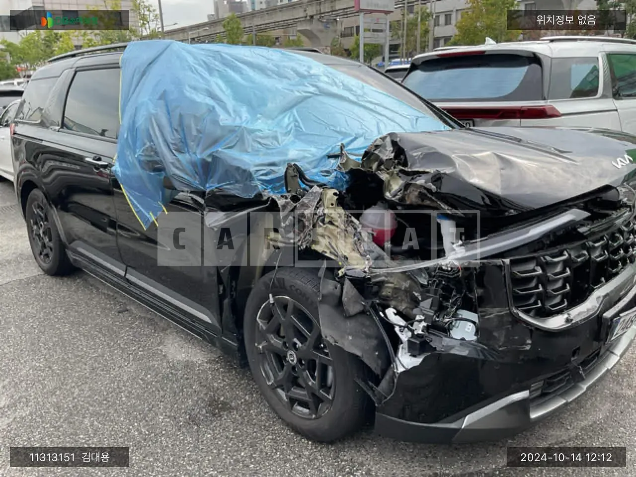Photo 2 of 48: 2024 Kia Carnival, VIN KNANE81BBSS461481 — Korean insurance auction