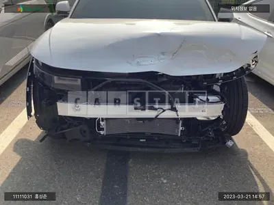 Photo 1 of 15: 2021 Hyundai IONIQ 5 Long Range, VIN KMHKR81AFNU037029 — Korean insurance auction