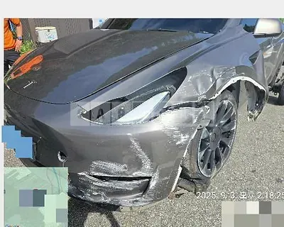 Photo 1 of 7: 2023 Tesla Model Y Long Range — Korean insurance auction