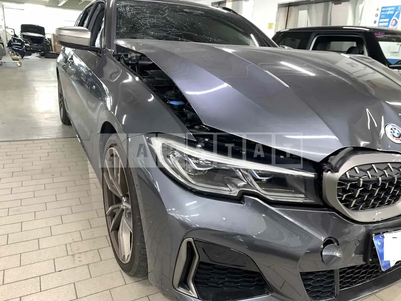 Photo 2 of 32: 2022 BMW M340i xDrive Touring, VIN WBA6N1101NFM93012 — Korean insurance auction
