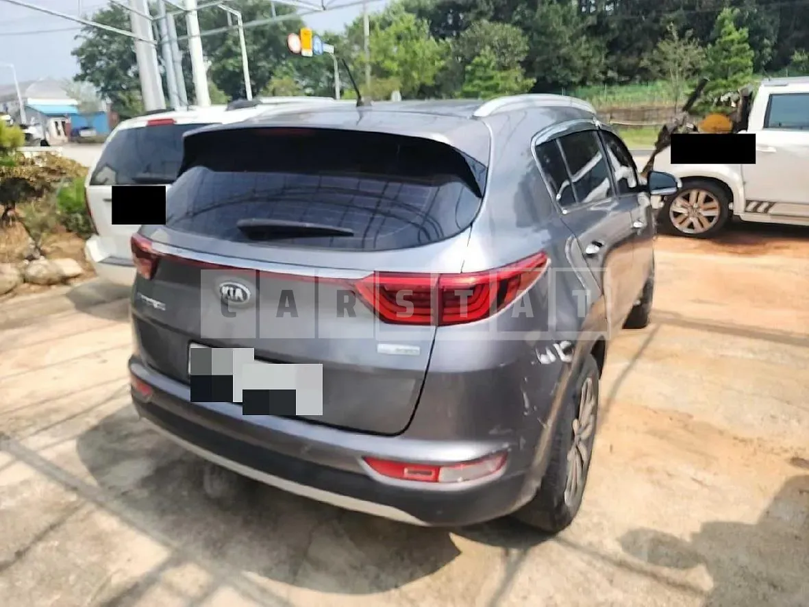 Photo 2 of 9: 2015 Kia Sportage, VIN KNAP6815GGK017972 — Korean insurance auction