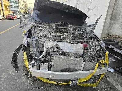 Photo 1 of 21: 2025 Hyundai Santa Fe Hybrid, VIN KMHP3811BSU131727 — Korean insurance auction