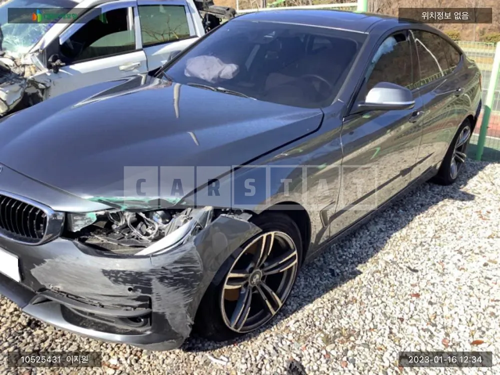 Photo 2 of 9: 2015 BMW 320d GT, VIN WBA3Y3107FGH97305 — Korean insurance auction