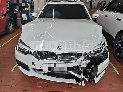 Photo 1 of 6: 2018 BMW 530i, VIN WBAJD3107JWC14264 — Korean insurance auction