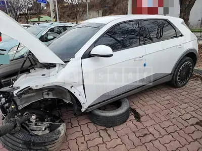 Photo 1 of 13: 2021 Hyundai IONIQ 5 Long Range, VIN KMHKR81AFNU028375 — Korean insurance auction