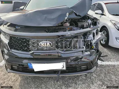 Photo 1 of 10: 2021 Kia Sorento Hybrid, VIN KNARH81GBMA035519 — Korean insurance auction