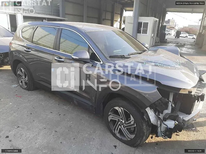 Photo 2 of 5: 2020 Hyundai Santa Fe, VIN KMHS281HGMU311064 — Korean insurance auction