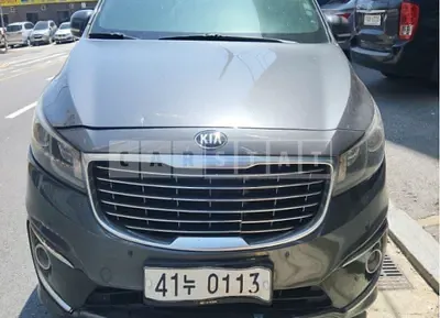 Photo 1 of 16: 2016 Kia Carnival, VIN KNAME81ABGS217435 — Korean insurance auction