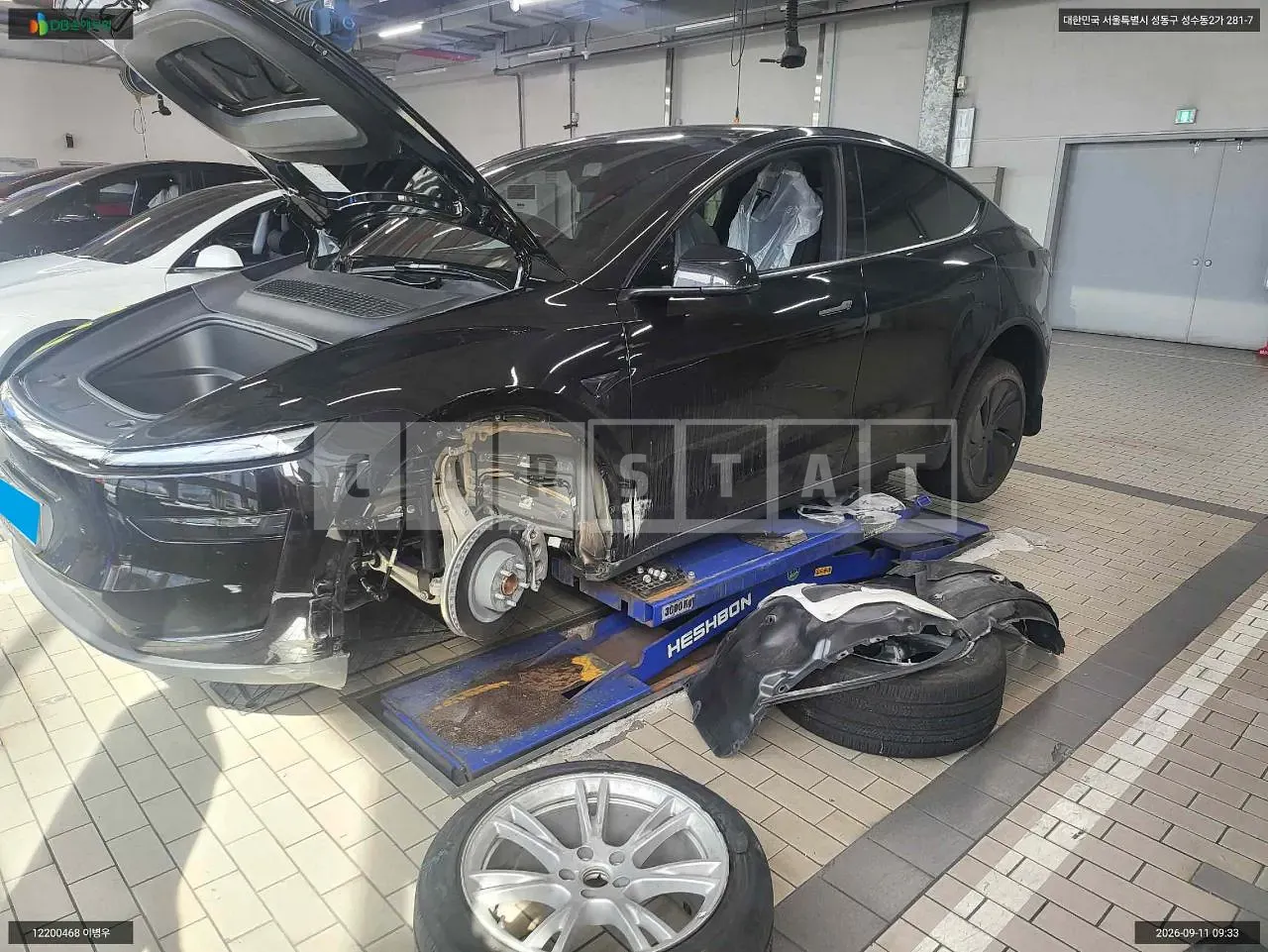 Photo 2 of 16: 2026 Tesla Model Y Premium RWD, VIN LRWYGCFJ1TC494966 — Korean insurance auction