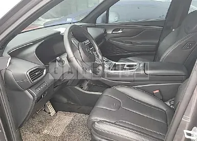 Photo 2 of 5: 2021 Hyundai Santa Fe, VIN KMHS581LGMU353118 — Korean insurance auction