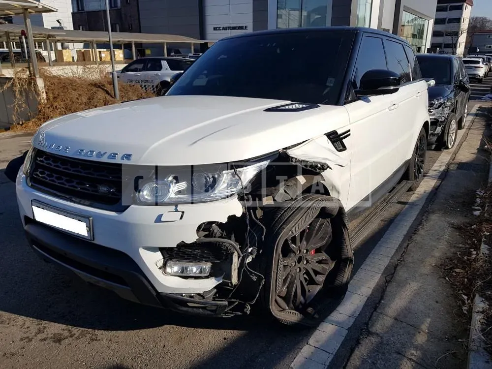 Photo 2 of 6: 2016 Land Rover Range Rover Sport 3.0d, VIN SALWA2KF2GA659375 — Korean insurance auction