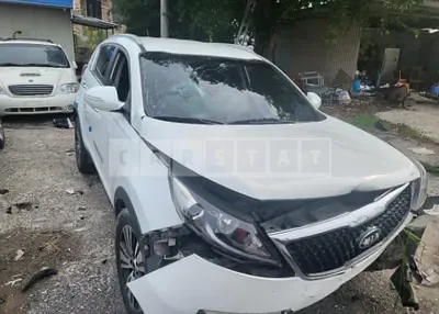 Photo 1 of 4: 2015 Kia Sportage, VIN KNAPE813BFK725372 — Korean insurance auction