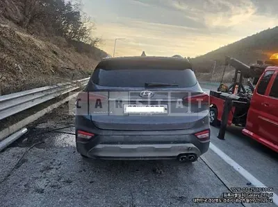 Photo 1 of 10: 2019 Hyundai Santa Fe, VIN KMHS281BBKU052324 — Korean insurance auction