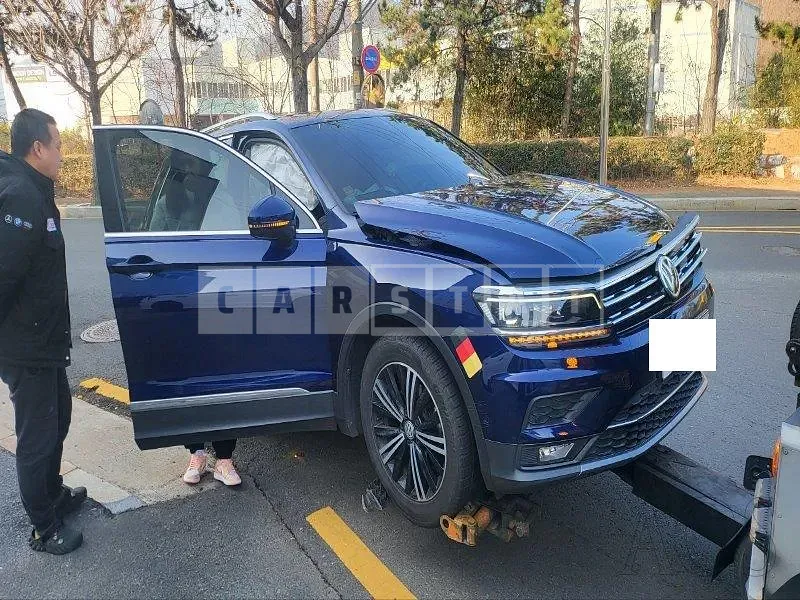 Photo 2 of 6: 2018 Volkswagen Tiguan 2.0 TDI, VIN WVGZZZ5NZJW938584 — Korean insurance auction