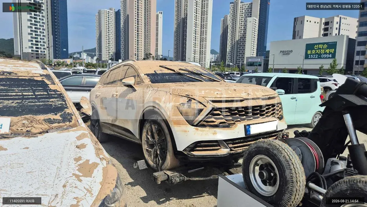 Photo 2 of 6: 2022 Kia Sportage, VIN KNAPY81JBPK112443 — Korean insurance auction