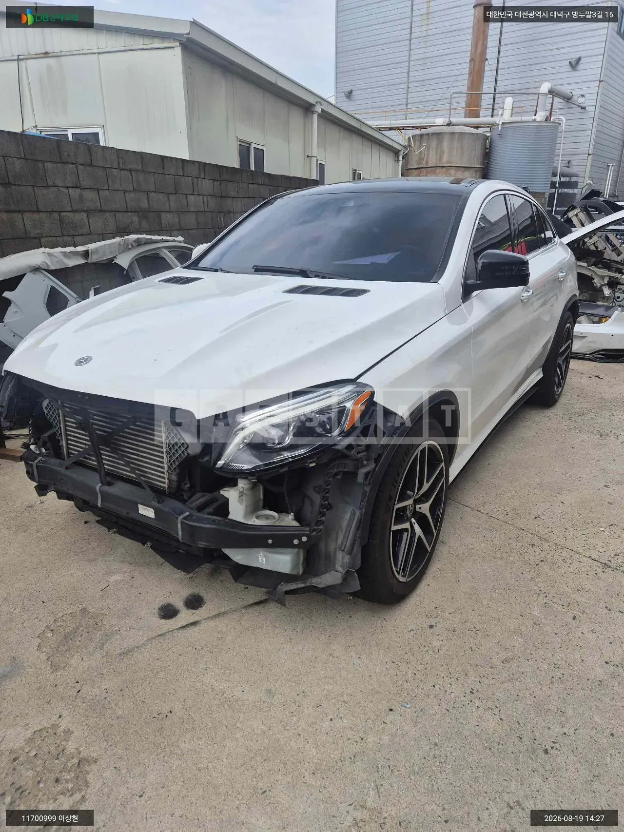 Photo 2 of 17: 2018 Mercedes-Benz GLE350 d 4Matic Coupe, VIN WDCED2EB6JA108970 — Korean insurance auction