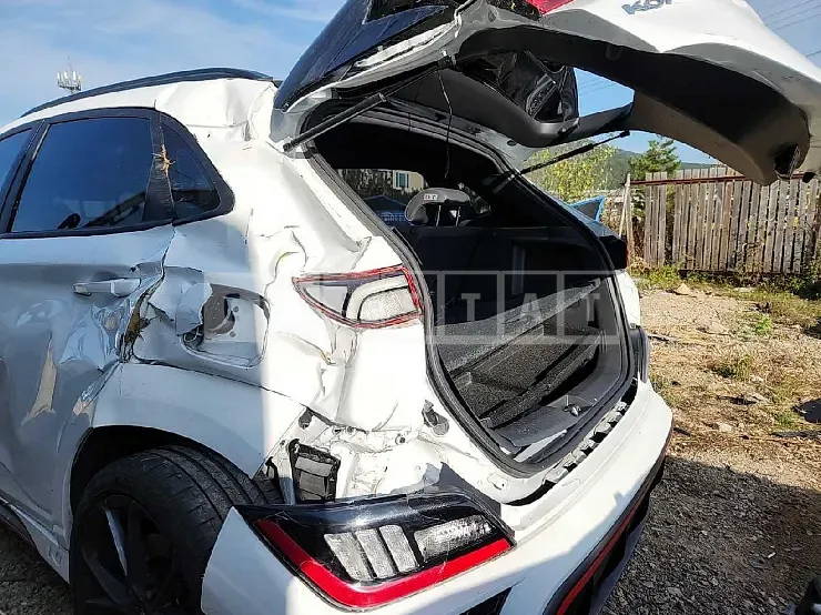 Photo 2 of 25: 2023 Hyundai Kona, VIN KMHKH81CGPU008640 — Korean insurance auction