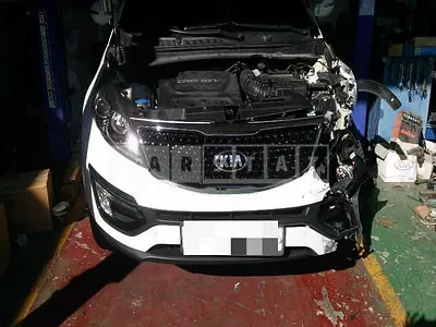 Photo 1 of 10: 2014 Kia Sportage R — Korean insurance auction