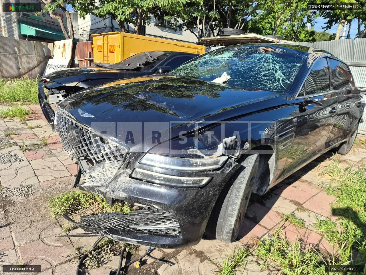 Photo 2 of 24: 2022 Genesis G80, VIN KMTGC41DDNU148304 — Korean insurance auction