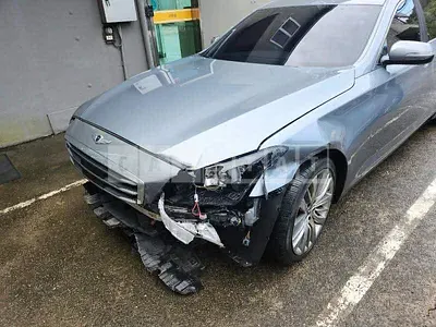 Photo 1 of 26: 2016 Hyundai Genesis, VIN KMHGM41DDGU142104 — Korean insurance auction