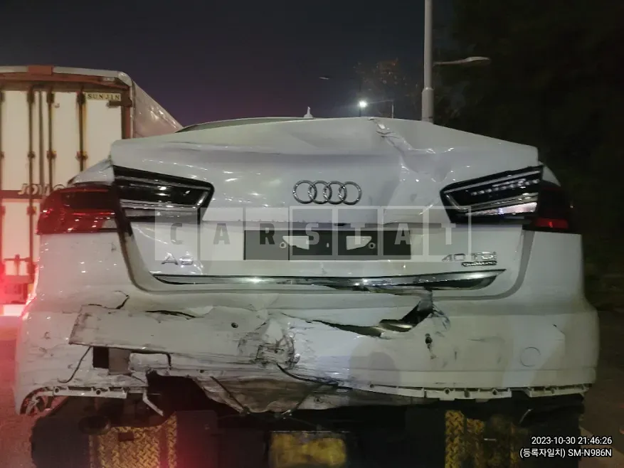 Photo 2 of 35: 2015 Audi A6 40 TDI quattro, VIN WAUZZZ4G5GN014186 — Korean insurance auction