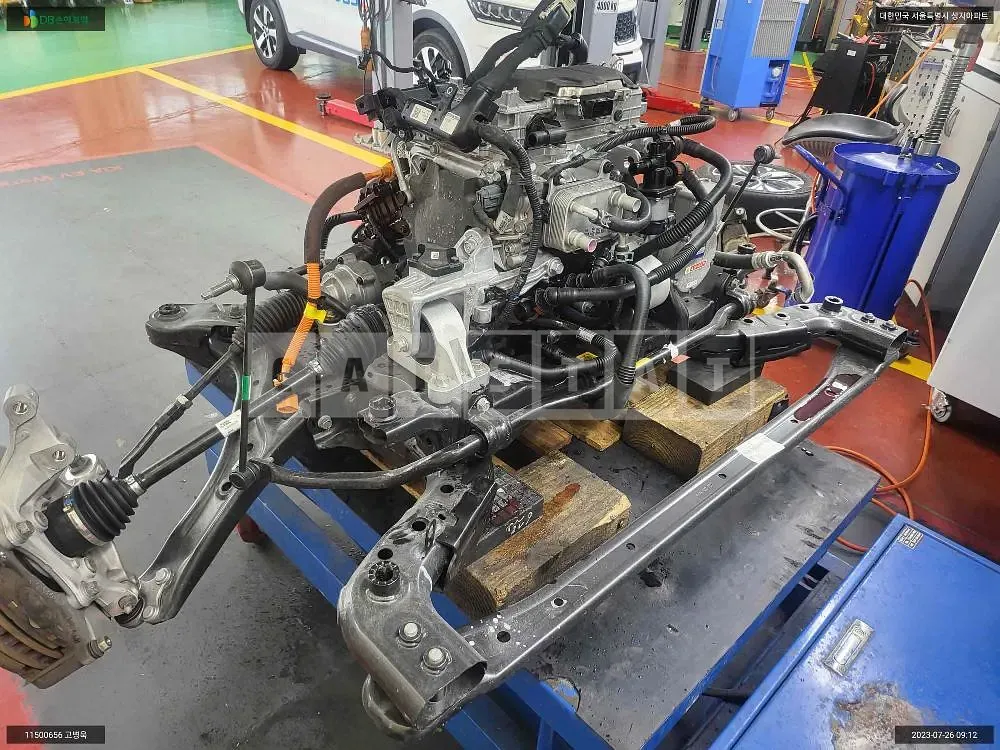 Photo 2 of 4: 2021 Kia Auto Parts /EV6 Motor Gear Inverter Assembly, VIN KNAC381CPNA025062 — Korean insurance auction