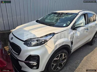 Photo 1 of 15: 2020 Kia Sportage, VIN KNAPP81ABLK853589 — Korean insurance auction