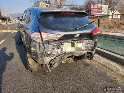Photo 1 of 5: 2015 Hyundai Tucson 1.7, VIN KMHJ2815GGU031242 — Korean insurance auction