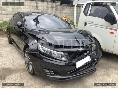 Photo 1 of 8: 2015 Kia K5, VIN KNAGM419BFA576771 — Korean insurance auction