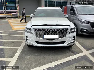 Photo 1 of 11: 2021 Genesis GV80, VIN KMTHC81CDMU078339 — Korean insurance auction