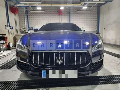 Photo 1 of 16: 2019 Maserati Quattroporte 350, VIN ZAM56XPG5K1316678 — Korean insurance auction