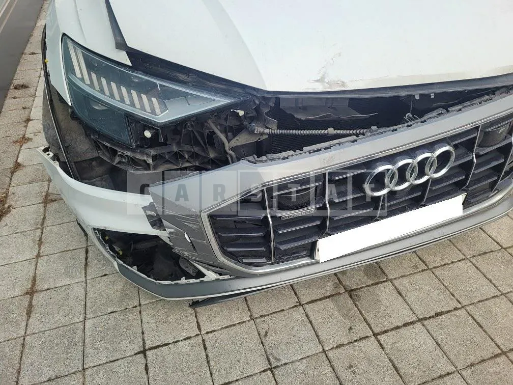 Photo 2 of 27: 2020 Audi Q8 50 TDI quattro, VIN WAUZZZF15LD020465 — Korean insurance auction
