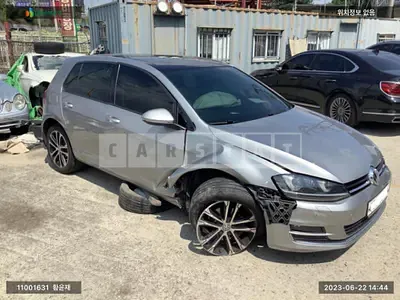 Photo 1 of 10: 2014 Volkswagen Golf 2.0 TDI BMT, VIN WVWZZZAUZEW331174 — Korean insurance auction