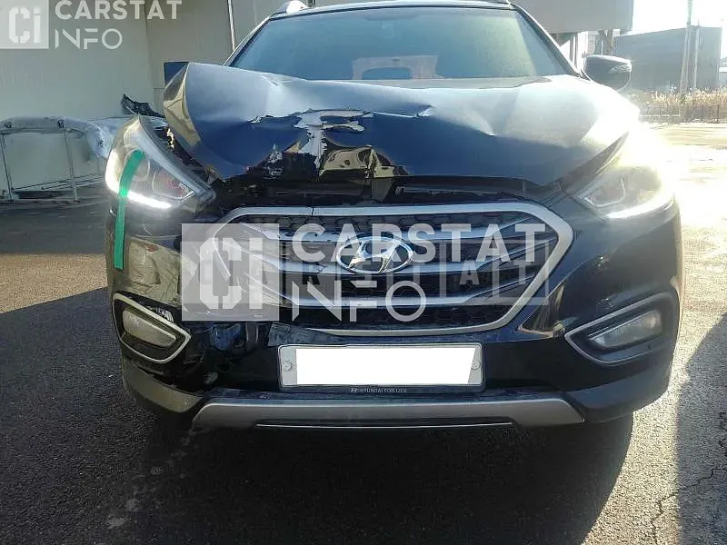 Photo 2 of 25: 2015 Hyundai Tucson, VIN KMHJT81VBFU055430 — Korean insurance auction