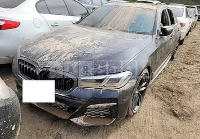 Photo 1 of 12: 2022 BMW 520i, VIN WBA11BH08NWX60048 — Korean insurance auction