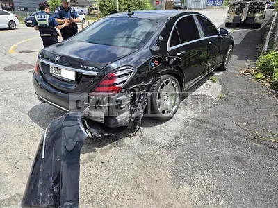 Photo 1 of 6: 2015 Mercedes-Benz S350 BlueTec L, VIN WDDUG3CB8FA157313 — Korean insurance auction