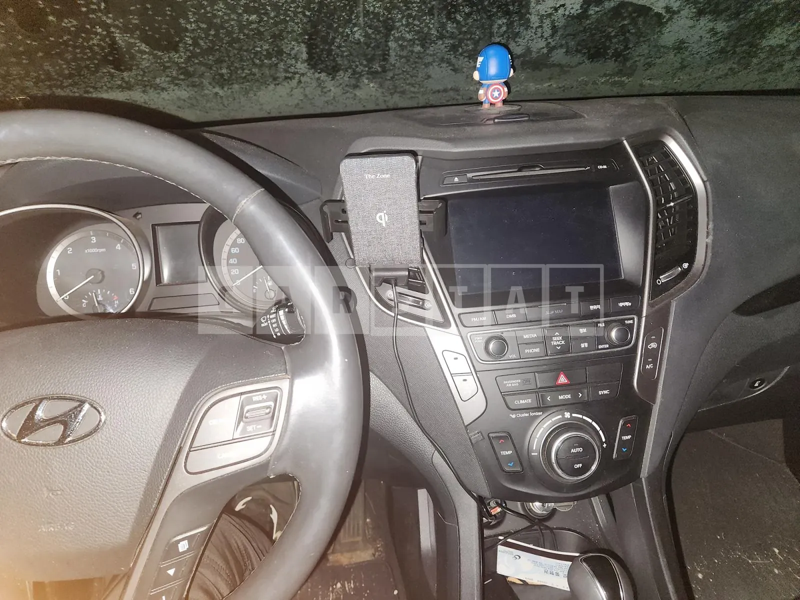 Photo 2 of 6: 2015 Hyundai Santa Fe DM 2.0, VIN KMHSW81UBGU572469 — Korean insurance auction