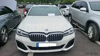 Photo 1 of 12: 2022 BMW 530i xDrive, VIN WBA31BJ09NCK00995 — Korean insurance auction